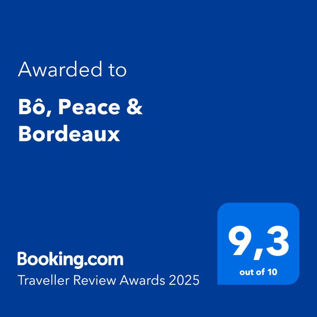 Bo, Peace & Bordeaux Apartment Exterior photo